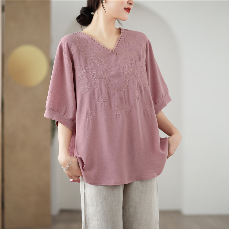 Short sleeve Korean style T-shirt pullover tops for women