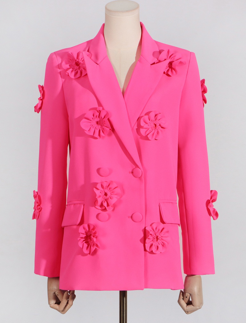 Temperament splice business suit all-match coat for women