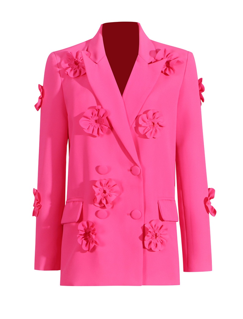 Temperament splice business suit all-match coat for women