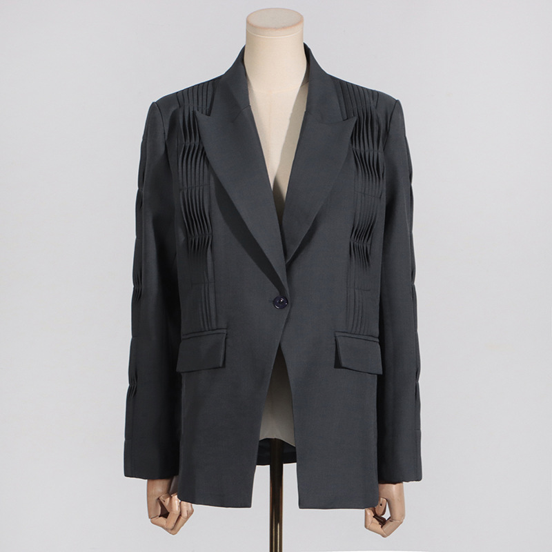 Summer commuting coat fold business suit for women