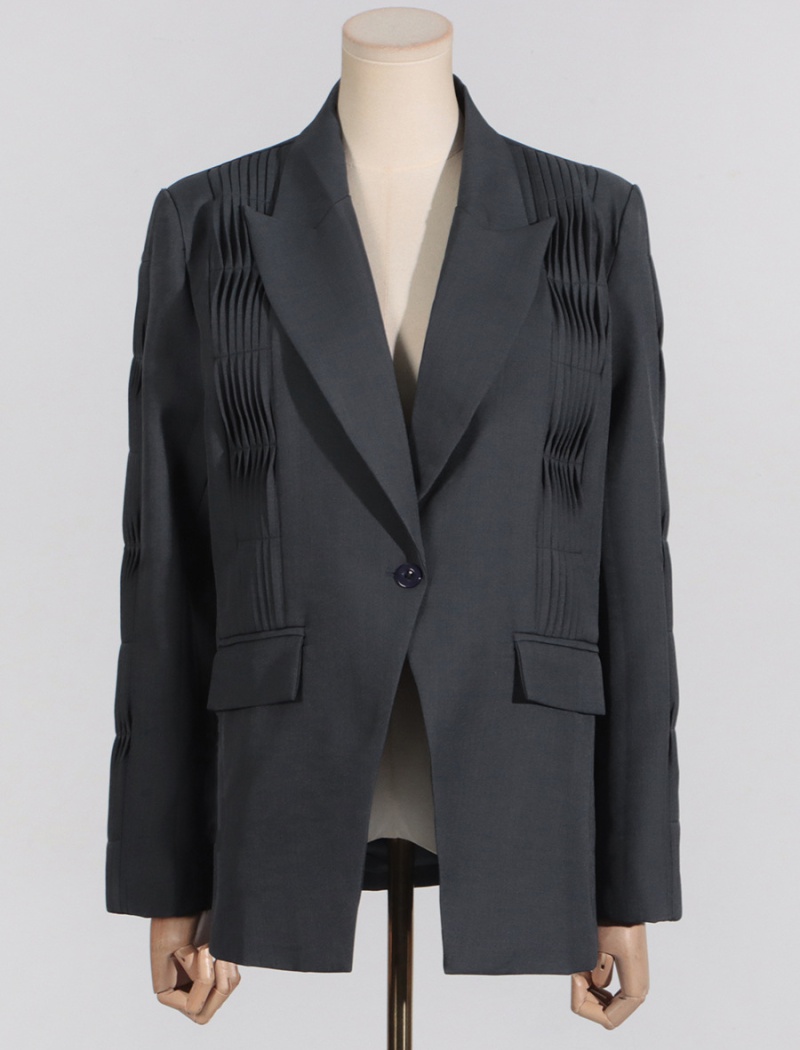 Summer commuting coat fold business suit for women