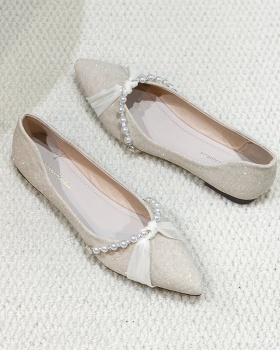Summer temperament pointed France style shoes for women