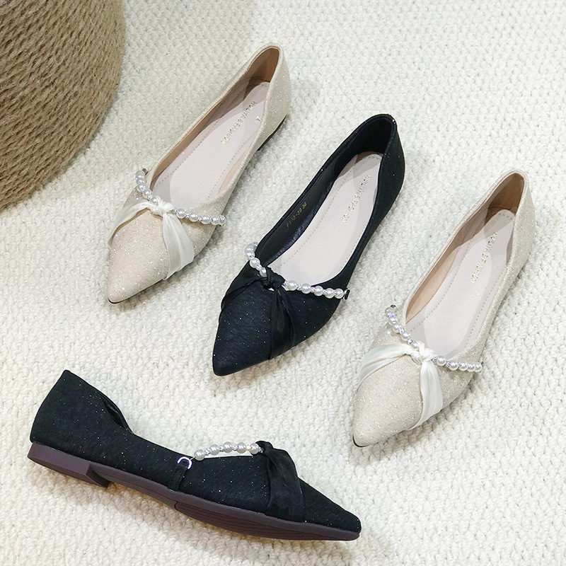 Summer temperament pointed France style shoes for women