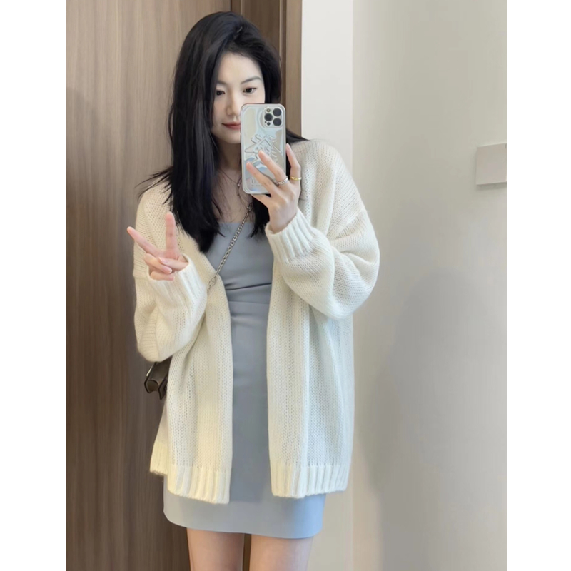 Long slim coat spring and autumn lazy tops for women