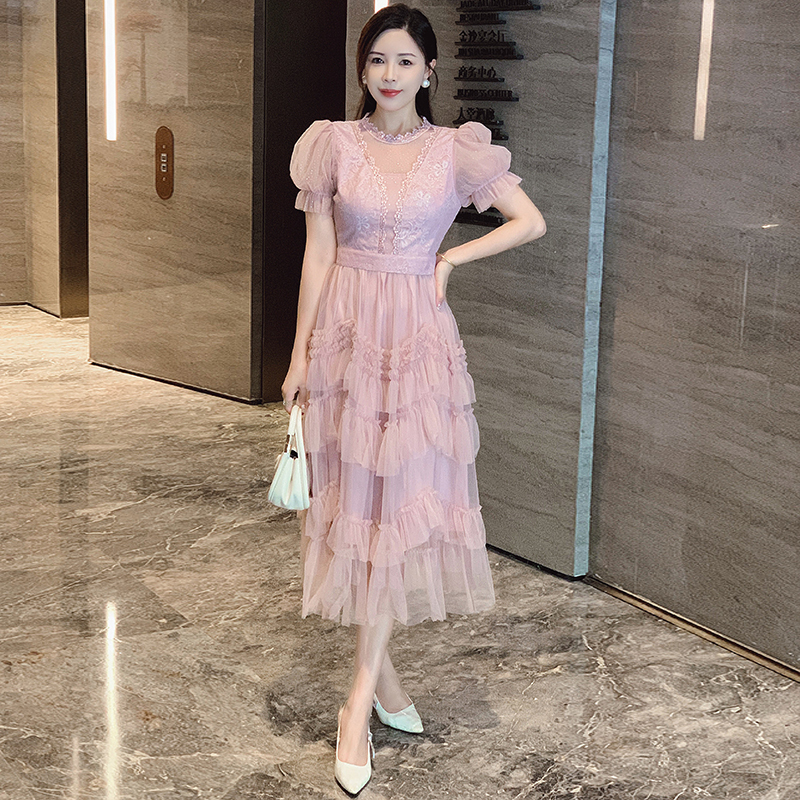 Light luxury summer temperament fashion dress