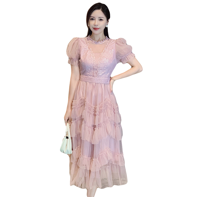 Light luxury summer temperament fashion dress