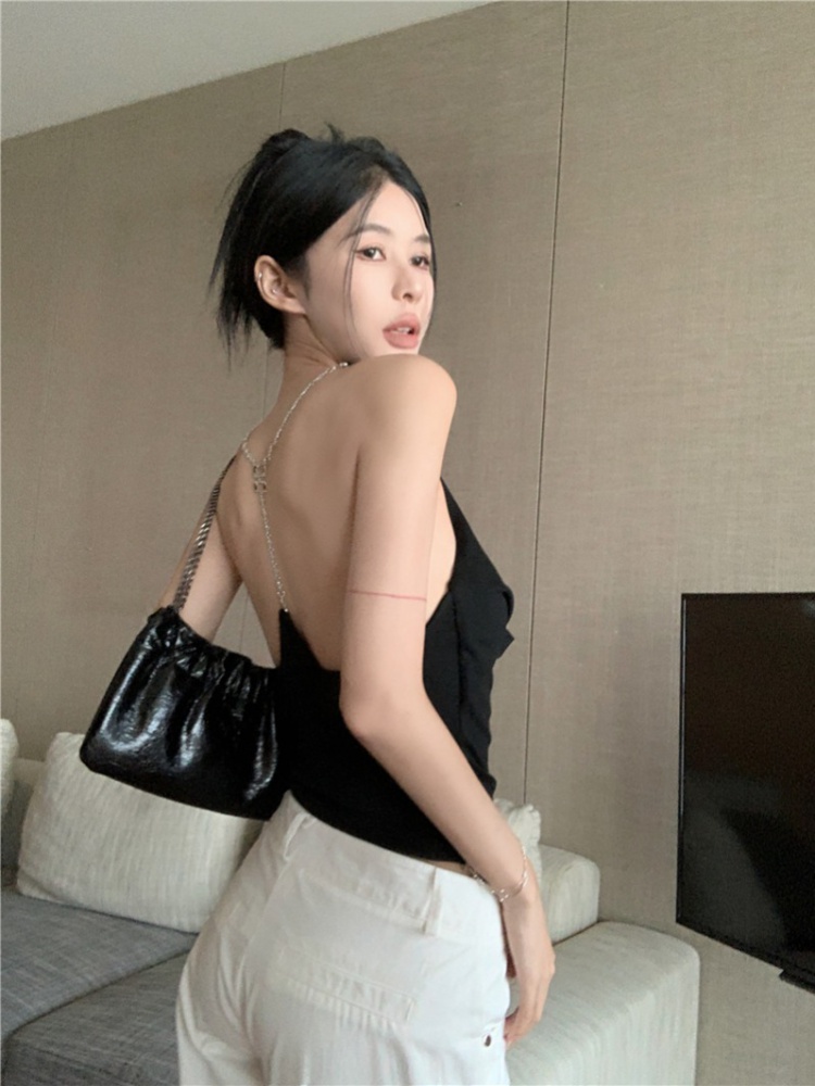 Slim enticement tops summer sleeveless vest