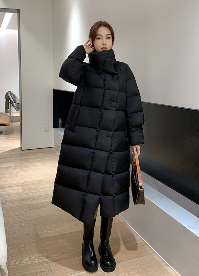 Soft cotton coat lapel coat for women