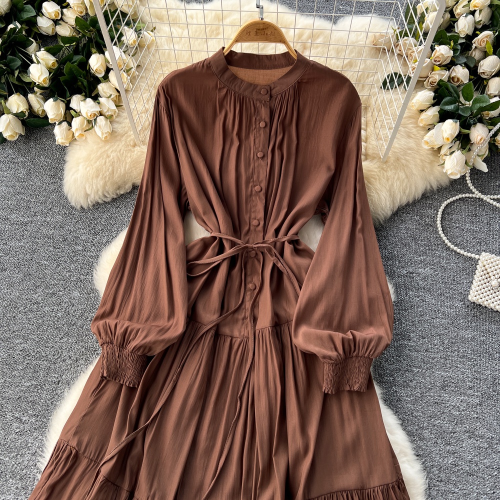 Temperament long dress dress for women