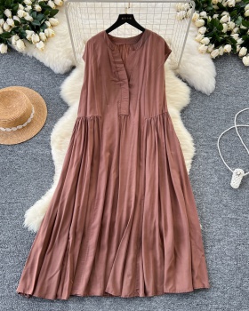 Summer big skirt long dress drape dress for women