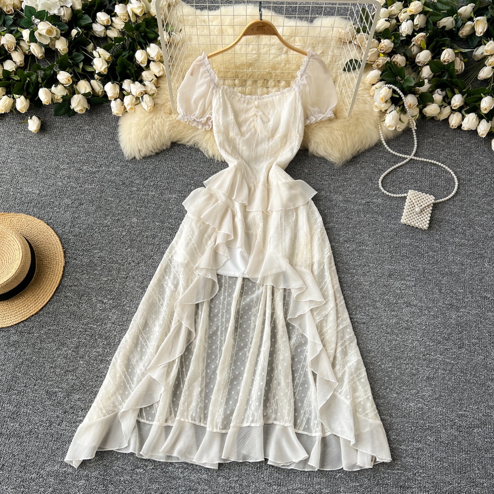 Retro Casual long dress France style dress for women