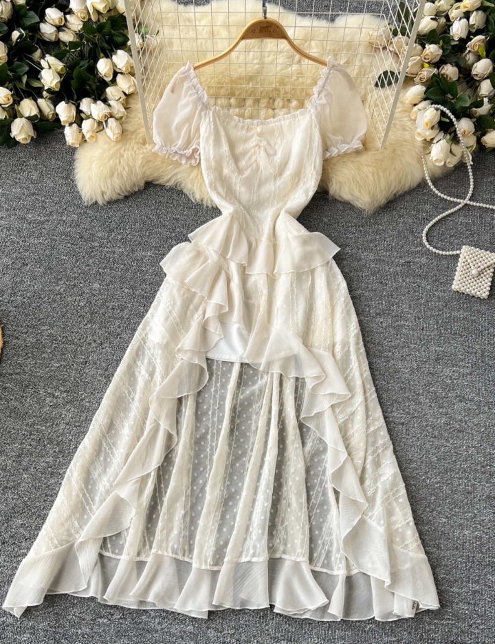 Retro Casual long dress France style dress for women