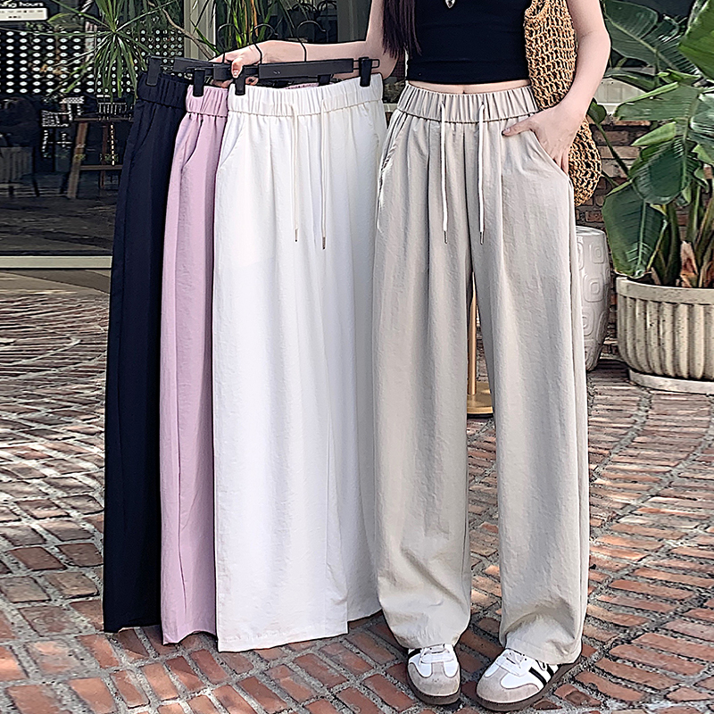 Pure spring and autumn long pants loose harem pants for women