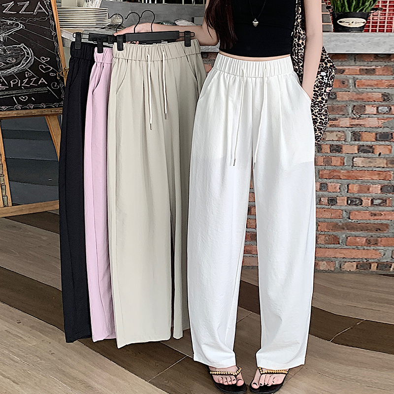 Pure spring and autumn long pants loose harem pants for women