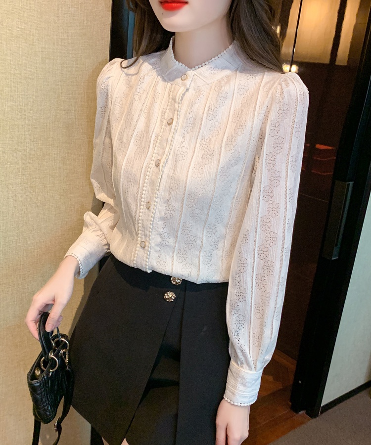 Temperament fashion small shirt slim profession shirt