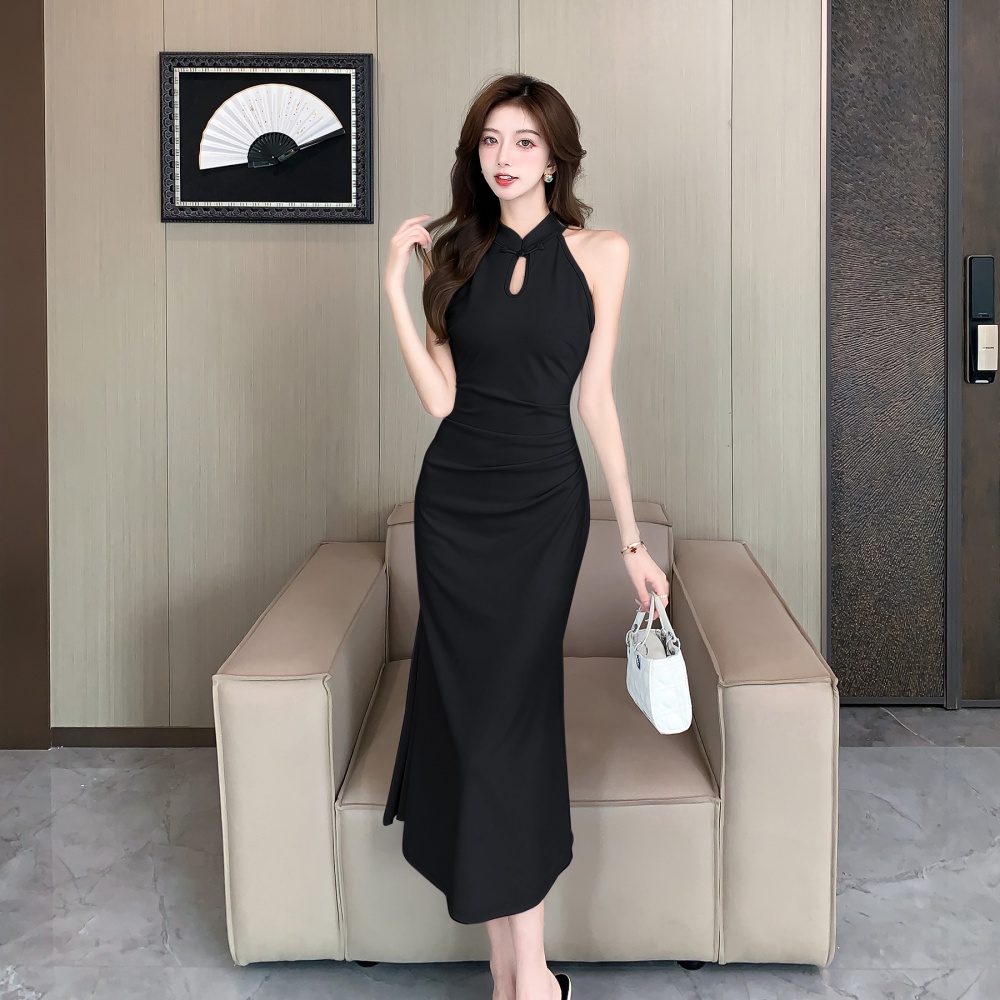 Slim Chinese style dress mermaid temperament cheongsam