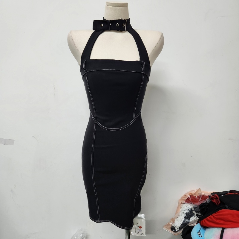 Fashion spicegirl halter tight dress for women