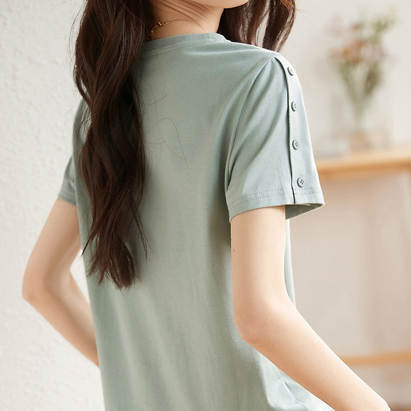 Niche fashion T-shirt breathable tops for women