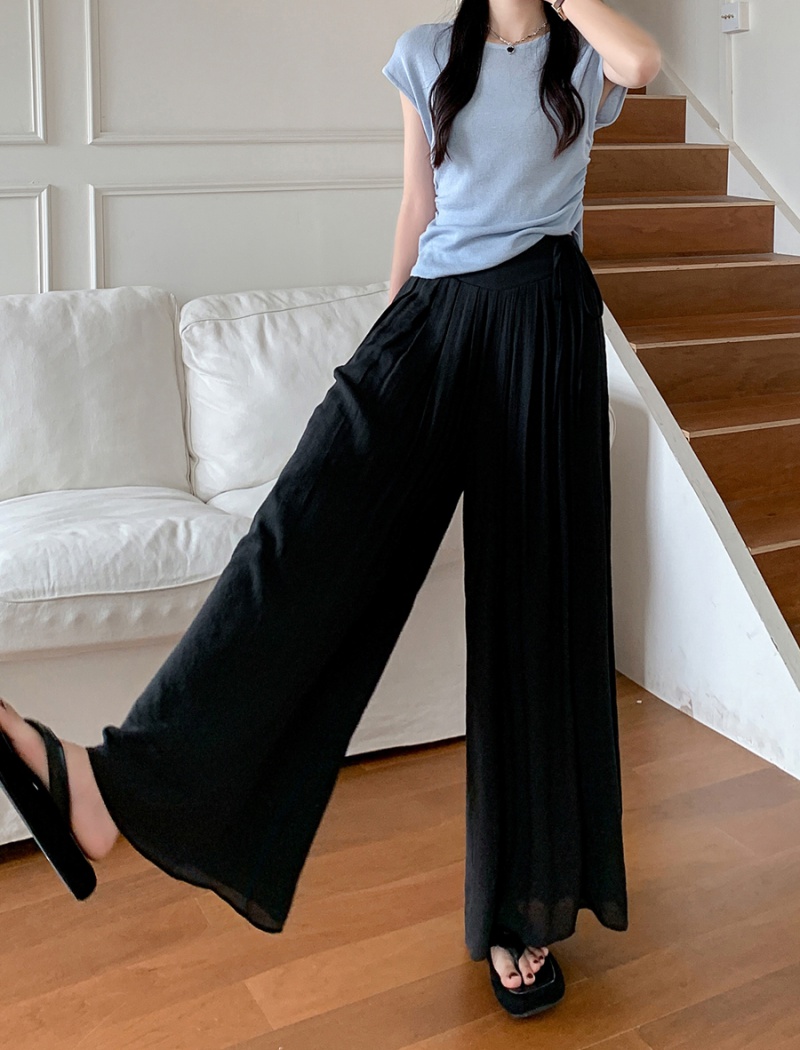 Cotton beautiful lithe wide leg slim culottes