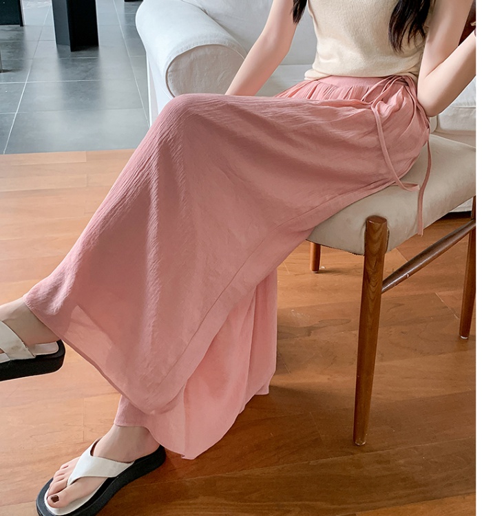 Cotton beautiful lithe wide leg slim culottes