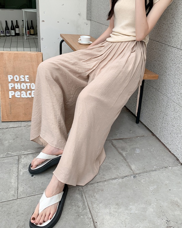 Cotton beautiful lithe wide leg slim culottes