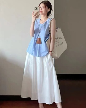 Temperament small dress summer skirt a set