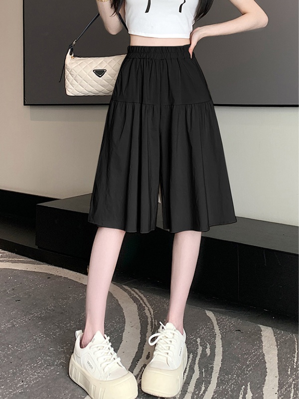 Slim summer culottes high waist loose shorts for women