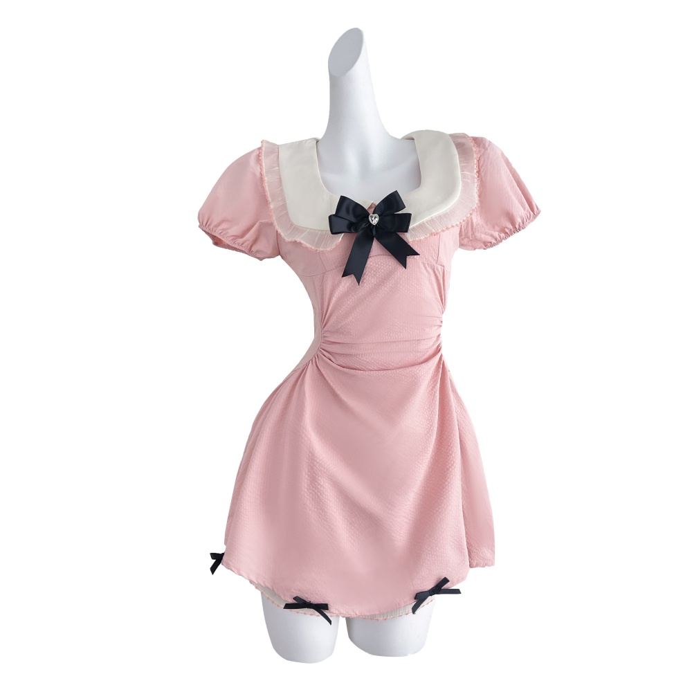 Temperament sweet slim enticement dress