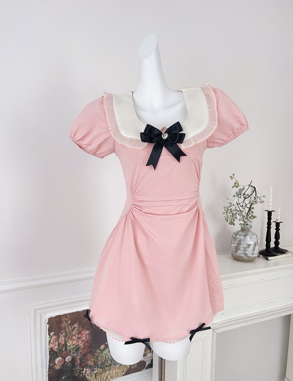 Temperament sweet slim enticement dress