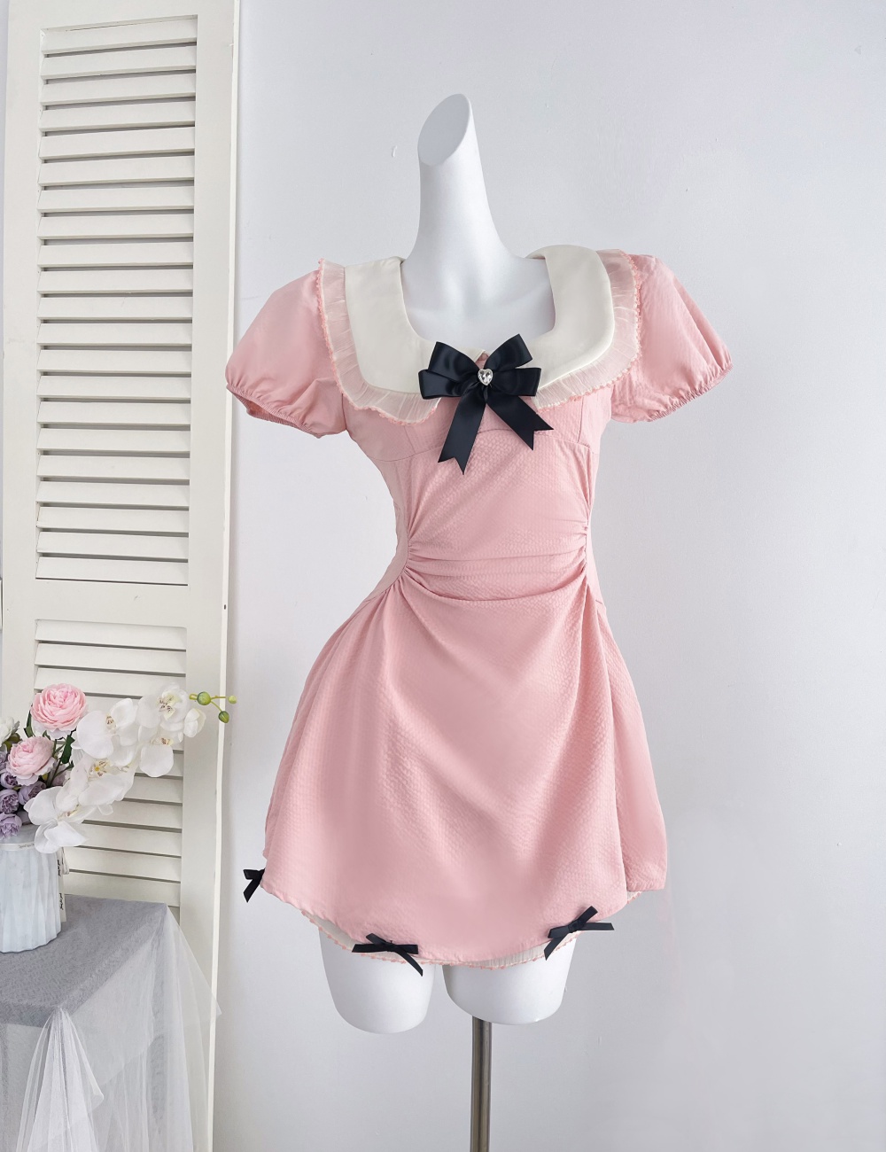 Temperament sweet slim enticement dress