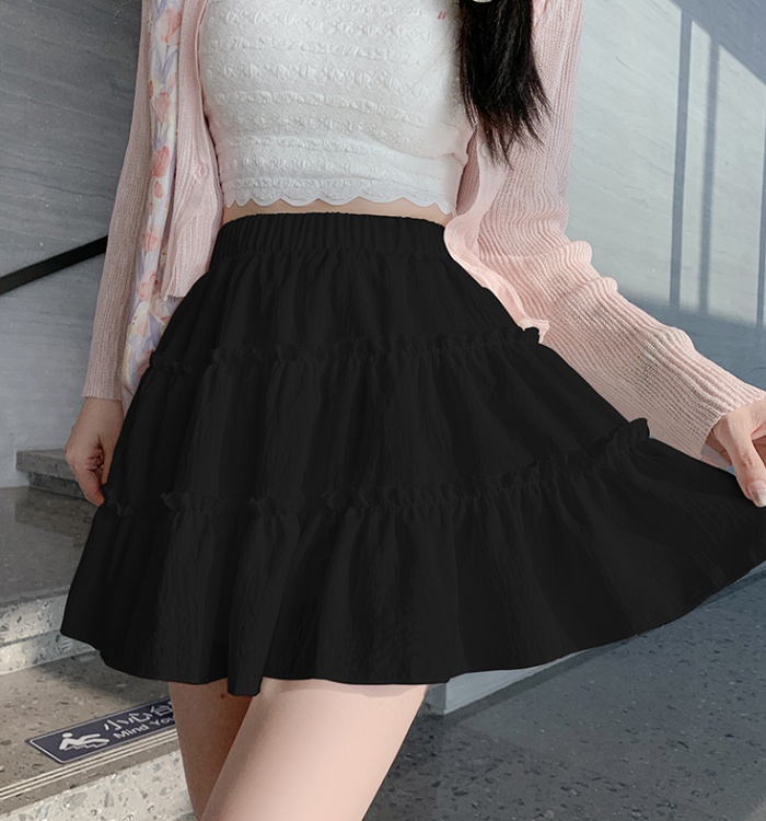 High waist cake skirt ballet A-line short skirt for women