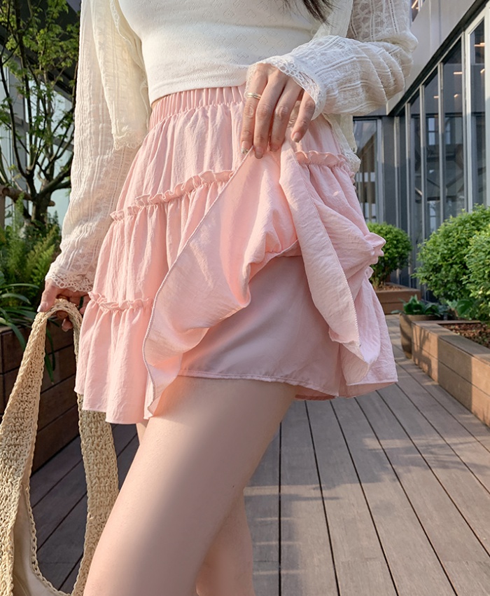 High waist cake skirt ballet A-line short skirt for women