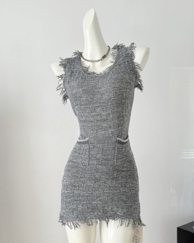 Tender T-back sleeveless dress for women