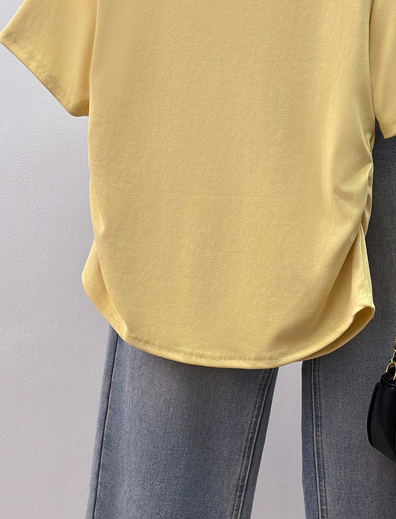 Korean style T-shirt fashion tops for women