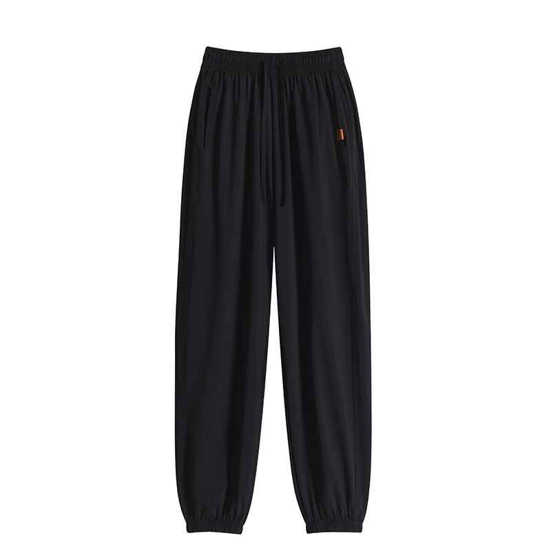 Ice silk thin summer sweatpants wicking Casual pants