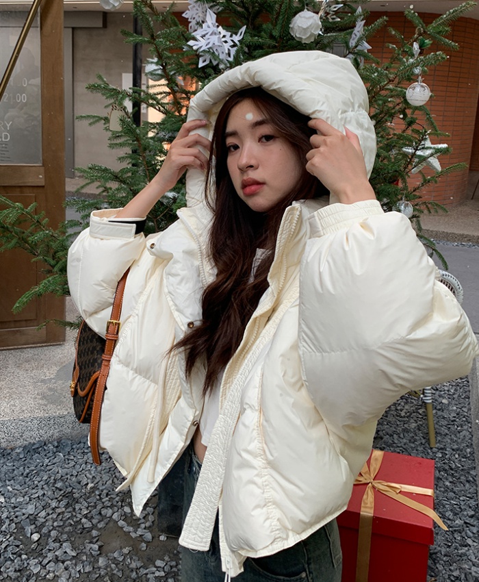 Winter thick cotton coat Korean style coat for women