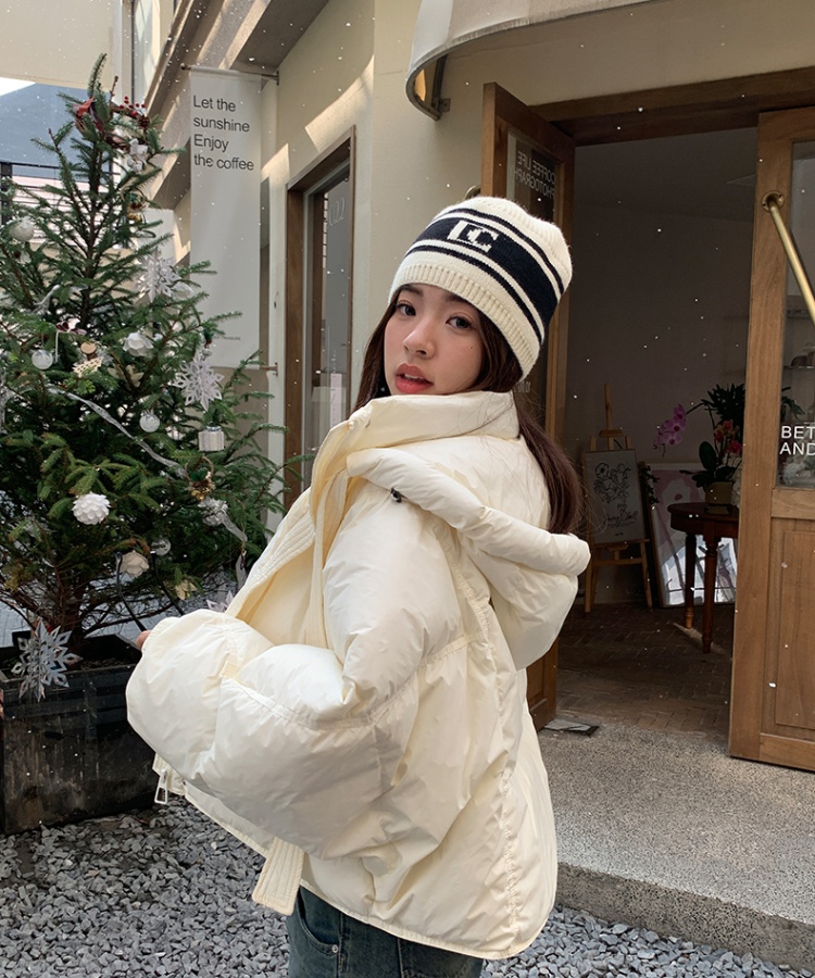 Winter thick cotton coat Korean style coat for women