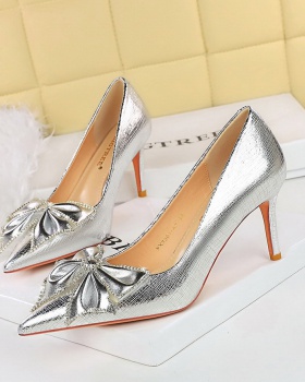 Fine-root high-heeled shoes banquet shoes for women