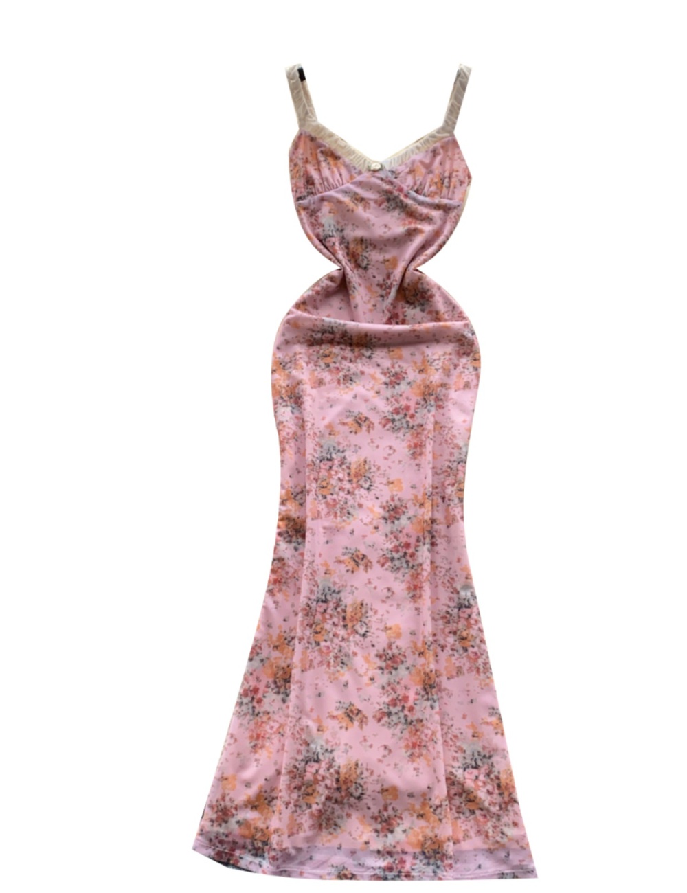 Summer floral dress tender France style long dress for women