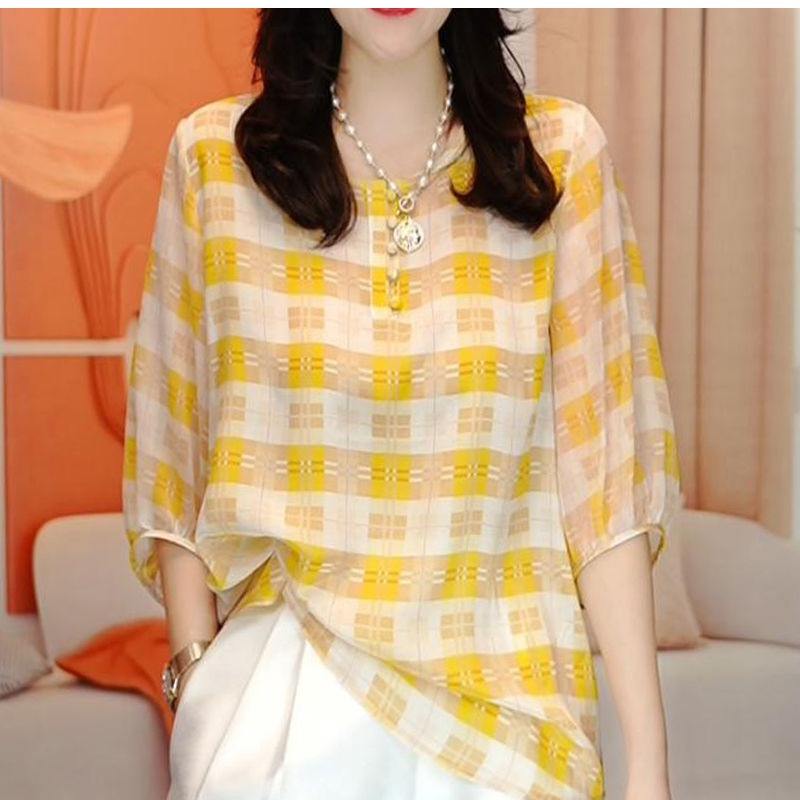 Large yard summer T-shirt fashion tops for women