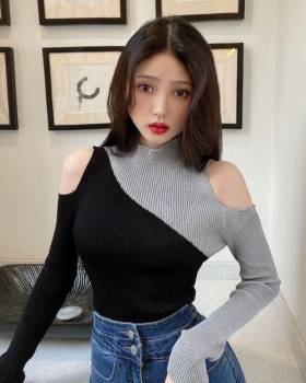 Strapless Western style knitted bottoming shirt