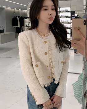 Splice stereoscopic short chanelstyle colors lace coat