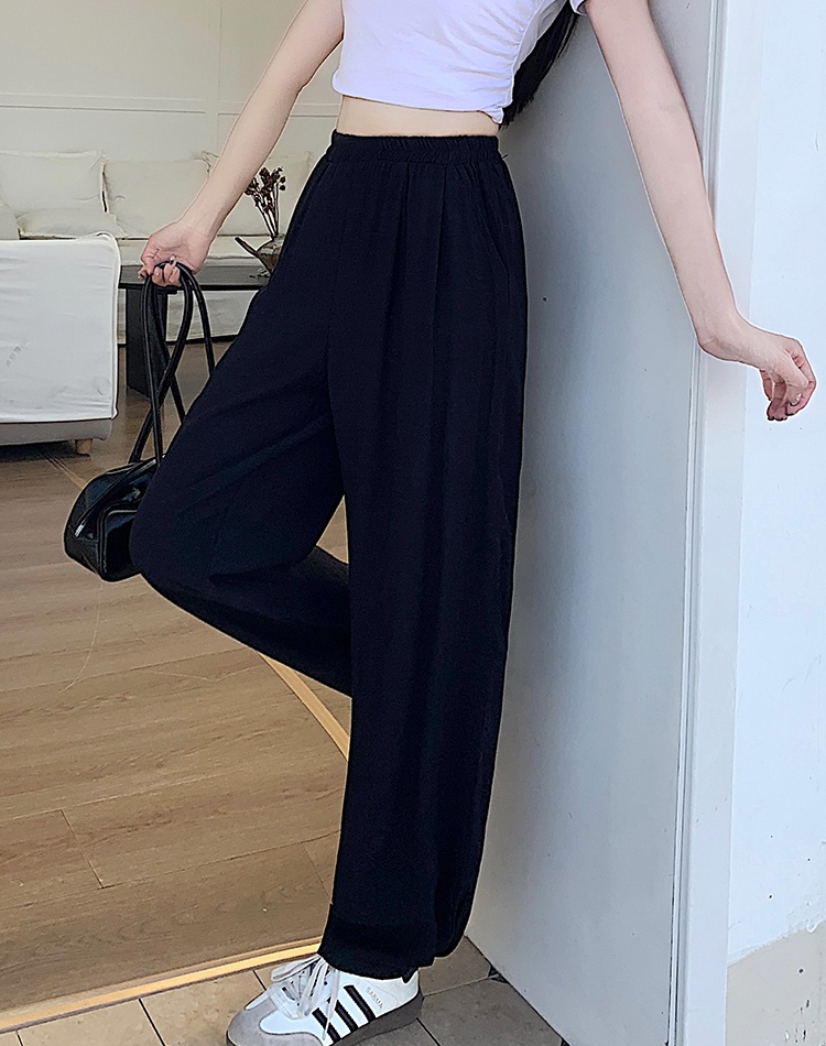 Cotton linen pants casual pants for women