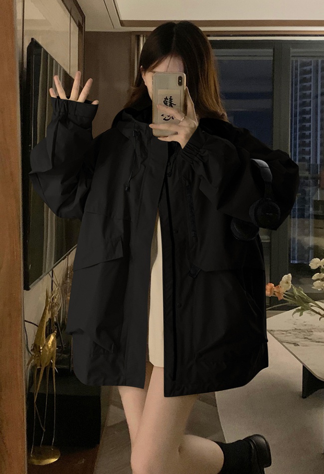 Fashion windproof coat Casual technical jacket