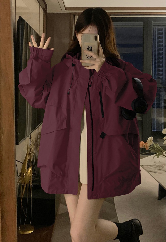 Fashion windproof coat Casual technical jacket