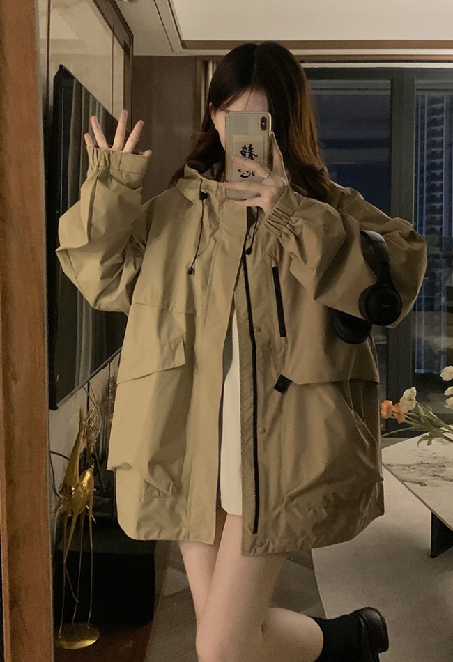 Fashion windproof coat Casual technical jacket