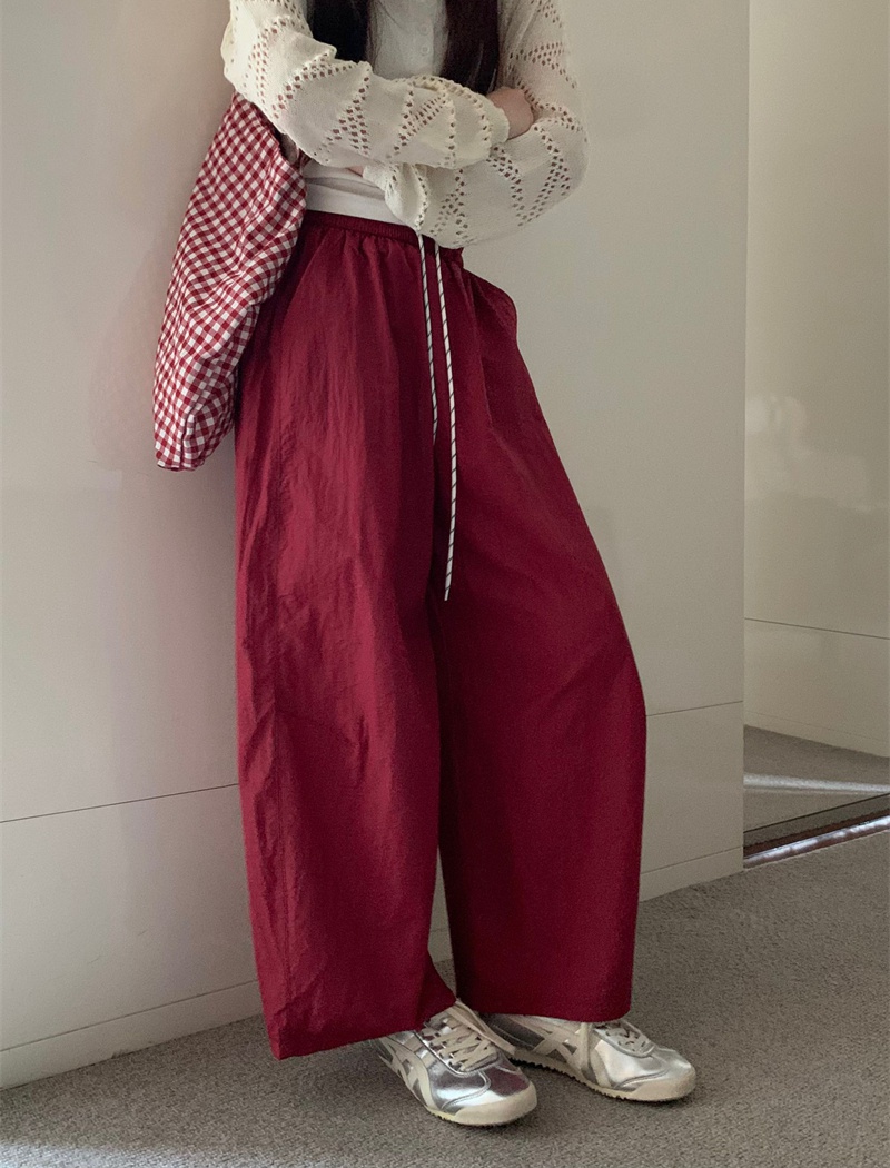 Balloon wicking pants multicolor loose long pants