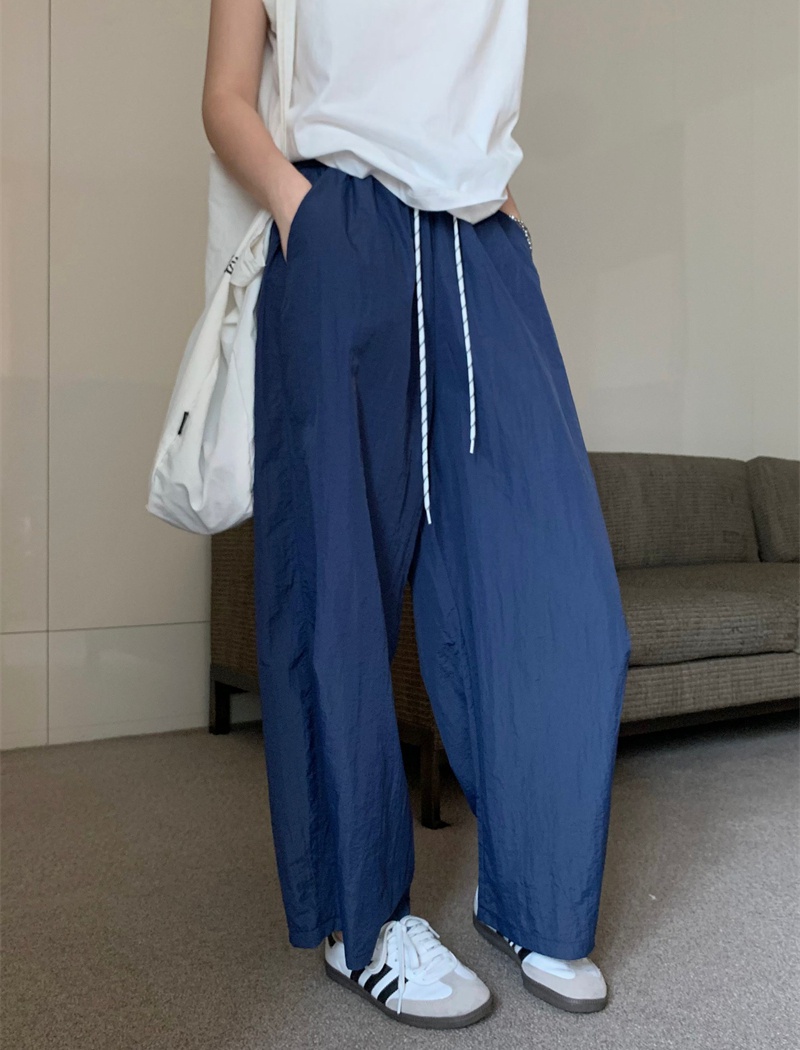 Balloon wicking pants multicolor loose long pants