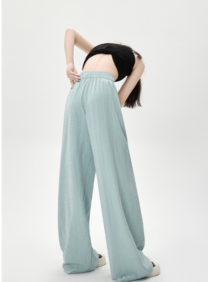 Loose casual pants wide leg pants for women