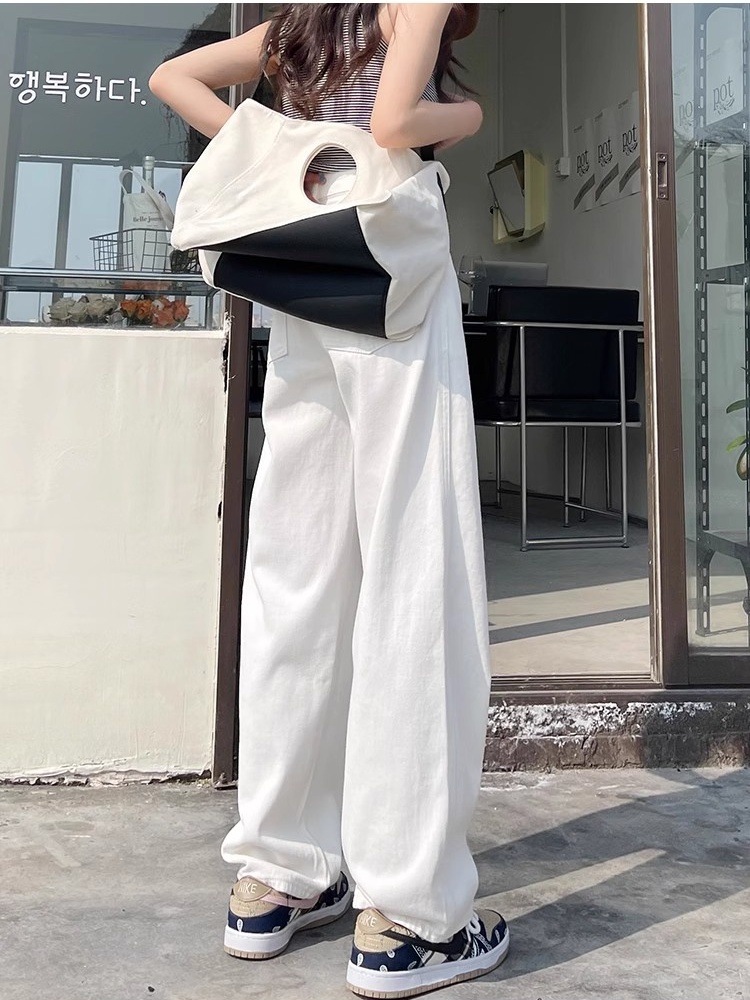 All-match long pants fashion wide leg pants for women